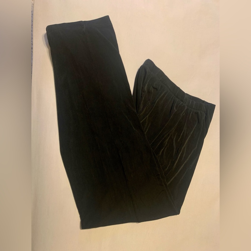 Beautiful flowy Black Dress Pants by KIARA size Medium